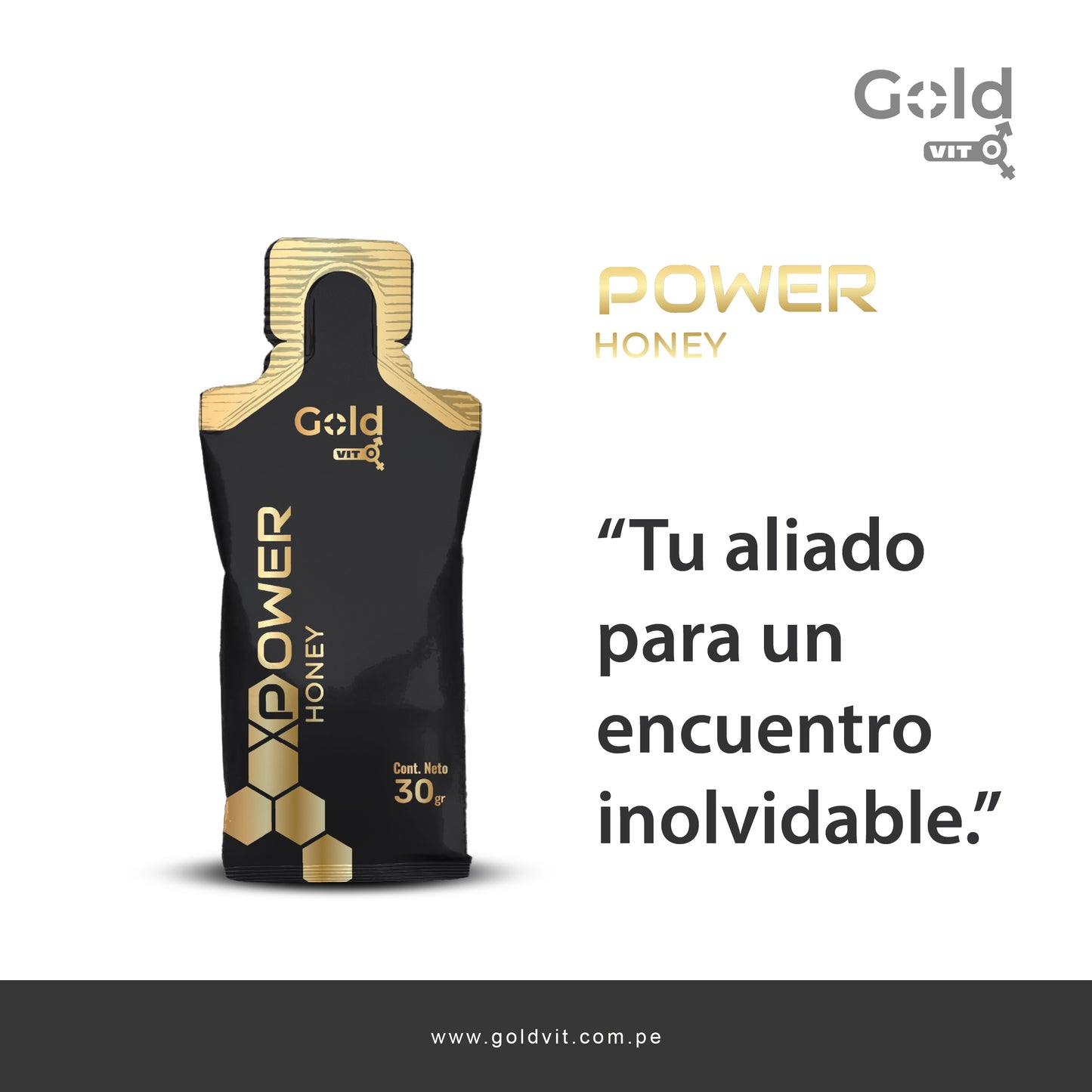 Doypack 24 ud. - Gel Comestible | Power Honey